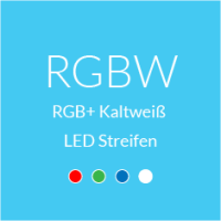 RGB+ Kaltweiß LED Streifen