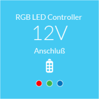 RGB LED Controller 12V Anschluß
