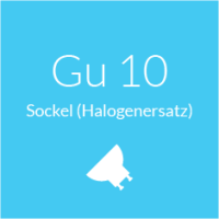 Gu 10 Sockel (Halogenersatz)