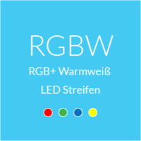 RGB+ Warmweiß LED Streifen