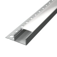 Trockenbau LED Fugenprofil TB07 2m Länge mit Abdeckung