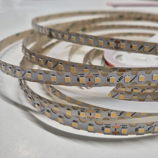 5m Biegbarer LED Streifen Warmweiß 128LED/m 9,6W/m 24V DC