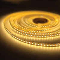 5m Biegbarer LED Streifen Warmweiß 128LED/m 9,6W/m...