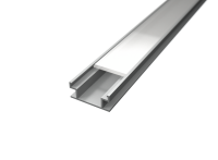 LED Profil SlimP03 1m / 2m Bodenprofil mit Abdeckung