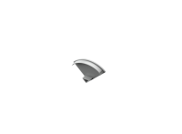 LED Eckprofil EP01 2m mit Abdeckung