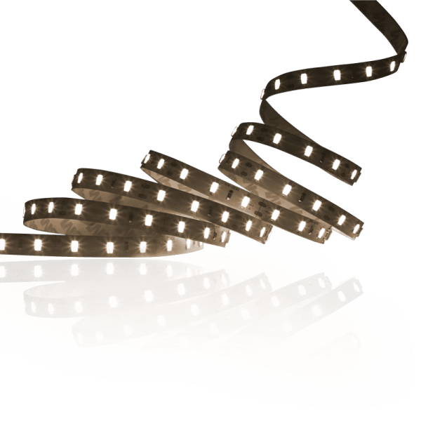 XUNATA 10m LED Streifen SMD 5630, 180 LEDs/m, Warmweiß, 220-240V Mit EU-Stecker & Schalter – Für Küche, Treppe, Deko