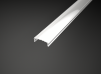 LED Profil SlimP01 2m Länge mit Abdeckung