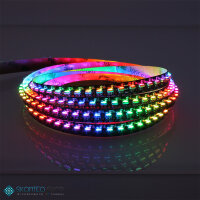 3m D-RGB LED Lauflicht Strip seitlich abstrahlend 144 LED/m 5V DC