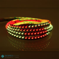 3m D-RGB LED Lauflicht Strip seitlich abstrahlend 144 LED/m 5V DC