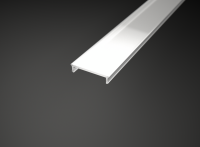 Trockenbau LED Profil TB02 2m Länge mit Abdeckung